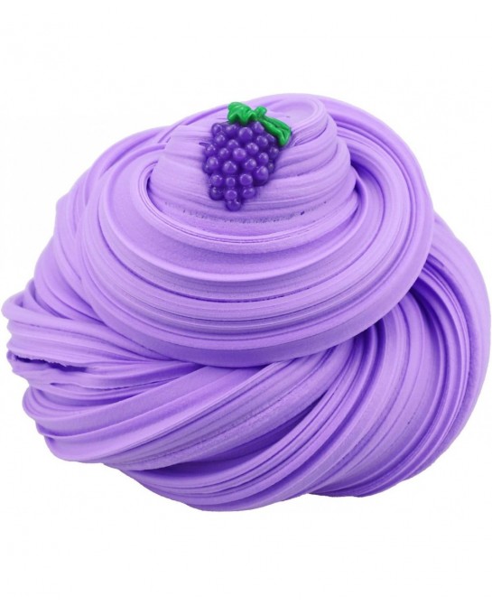 4 Pack Fluffy Butter Slime Soft Non-Sticky Cotton Slime Supplies Toys Stress Relief Toys DIY Sludge Party Favors Scented Stre...