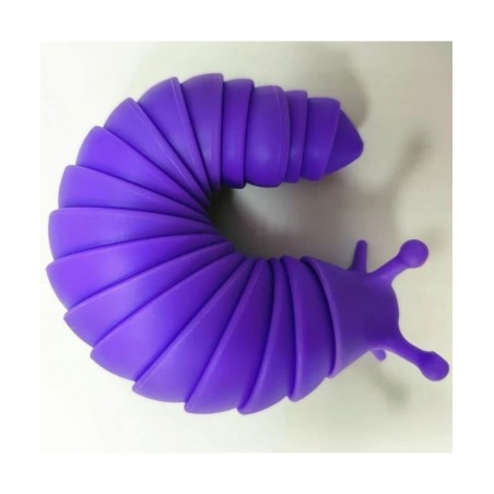 Slug Animal Fidget Toy Jumbo - 7.5" Anti-Stress Articulating Stim Toy for Autistic Children FlexibleSensory Toy for Kids Reli...