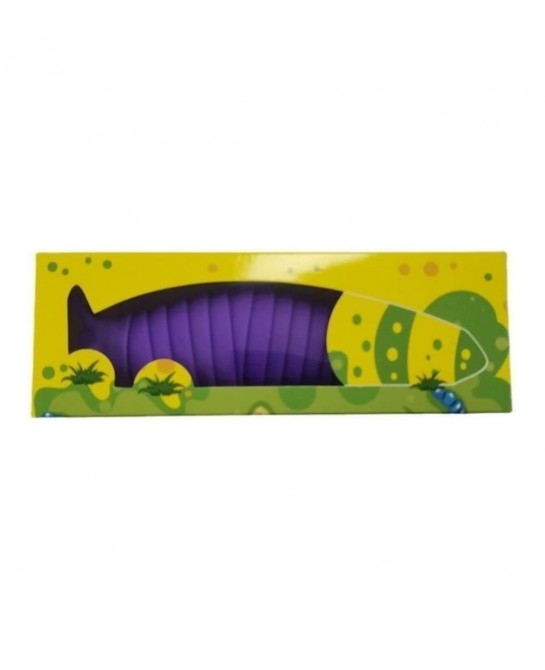 Slug Animal Fidget Toy Jumbo - 7.5" Anti-Stress Articulating Stim Toy for Autistic Children FlexibleSensory Toy for Kids Reli...