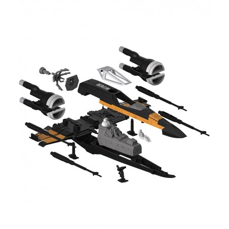 Build and Play Star Wars: The Last Jedi Poe’s Boosted X-wing Fighter $63.69 Toy Building Sets