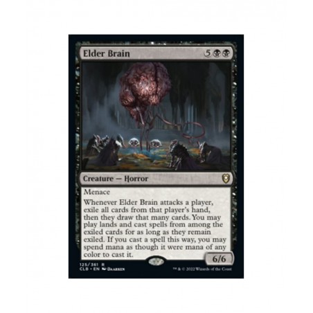 Magic: the Gathering - Elder Brain (125) - Battle for Baldur's Gate $11.50 Trading Cards & Accessories