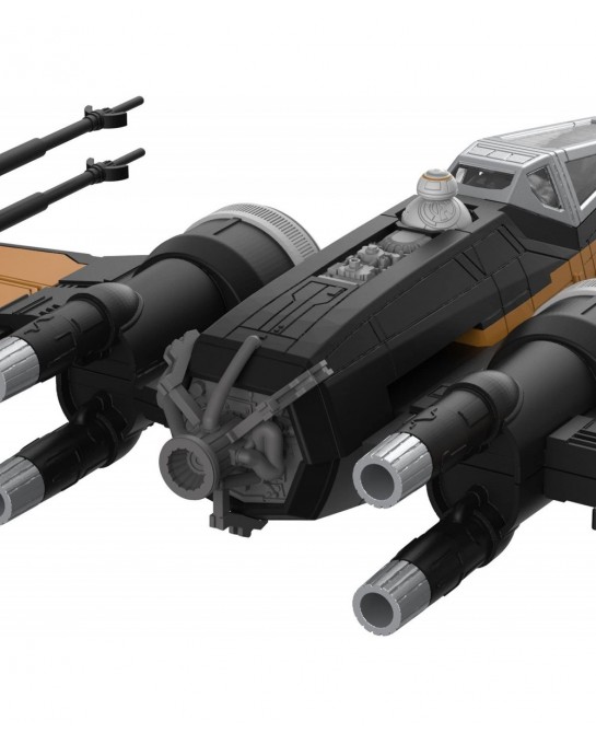 Build and Play Star Wars: The Last Jedi Poe’s Boosted X-wing Fighter $63.69 Toy Building Sets