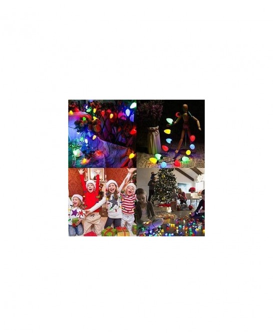 LED Flashing Glasses Gloves Necklace for New Year Chrismas Birthday Party Glow in the Dark Light Up Gifts for Kids Adults(3PC...