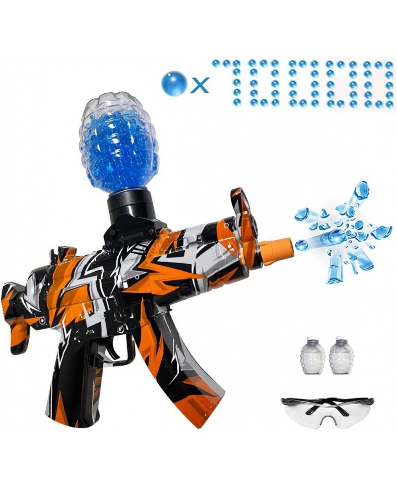 Gel Ball Blaster Electric Splatter Ball Blaster Automatic with 70000 Water Beads Splat Ball Blaster MP-5 Toys for Outdoor Act...