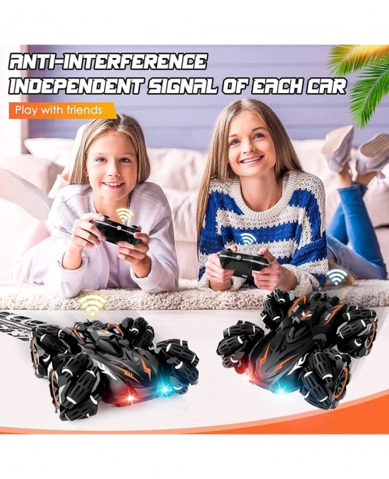 Remote Control Car for Boys Girls Kids Toys RC Stunt Drift Car Christmas Stocking Stuffers for Age 3 5 4 7 8 12 Birthday Gift...