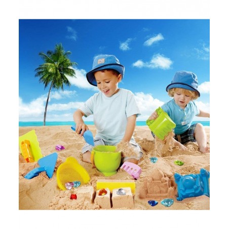 NLR [20pcs 4cm] Big Size Kids Heart Toy Acrylic Gem Set Pirate Treasure Hunt Toy | Easter Egg Filler | Diving Instructor | Pa...