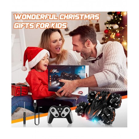 Remote Control Car for Boys Girls Kids Toys RC Stunt Drift Car Christmas Stocking Stuffers for Age 3 5 4 7 8 12 Birthday Gift...