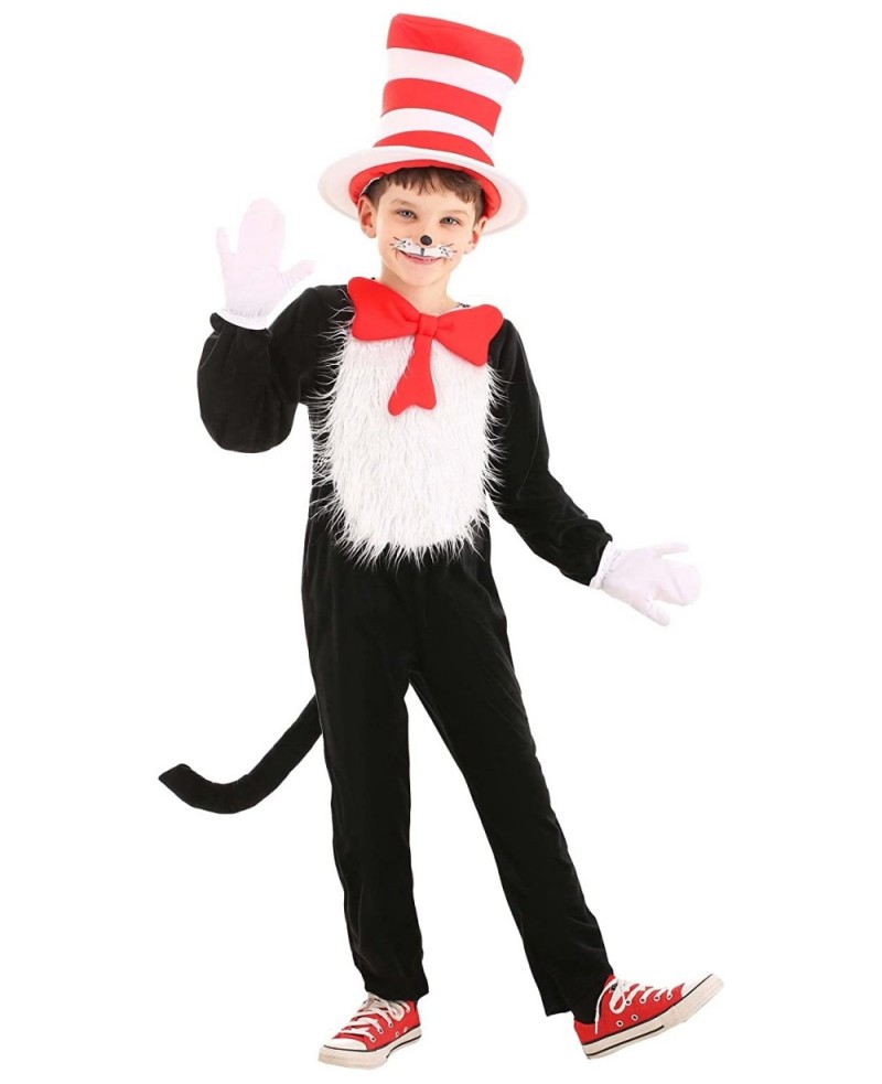 Dr. Seuss The Cat in the Hat Deluxe Costume for Kids $67.56 Kids' Costumes
