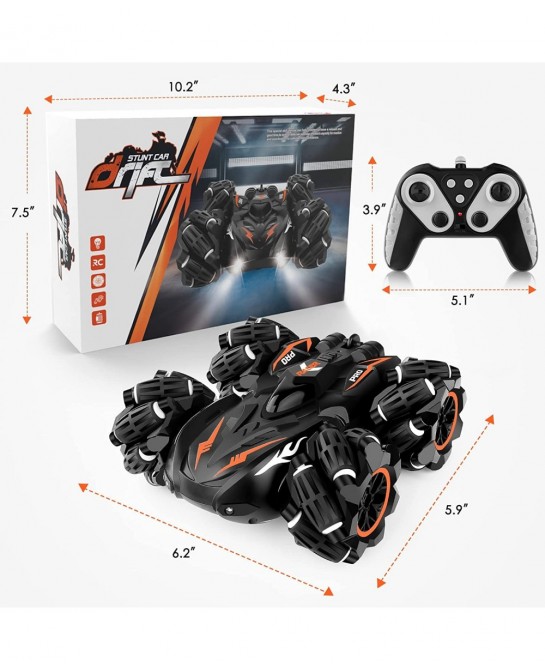 Remote Control Car for Boys Girls Kids Toys RC Stunt Drift Car Christmas Stocking Stuffers for Age 3 5 4 7 8 12 Birthday Gift...