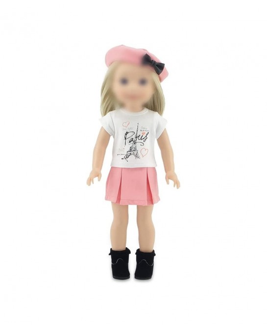 14 Inch Doll Clothes Clothing Accessories | 5 PC Parisian 14" Doll Skirt Gift Set Outfit Including Boots Accessory! | Gift Bo...