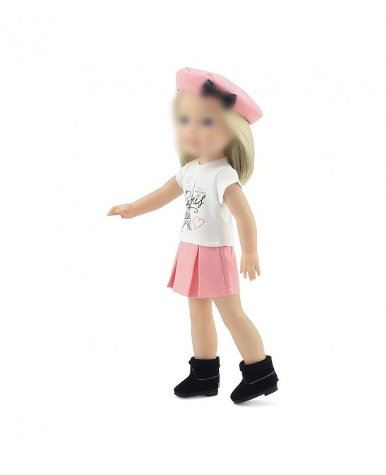 14 Inch Doll Clothes Clothing Accessories | 5 PC Parisian 14" Doll Skirt Gift Set Outfit Including Boots Accessory! | Gift Bo...