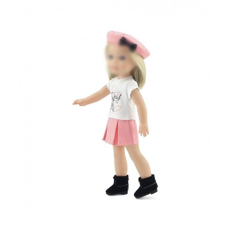 14 Inch Doll Clothes Clothing Accessories | 5 PC Parisian 14" Doll Skirt Gift Set Outfit Including Boots Accessory! | Gift Bo...