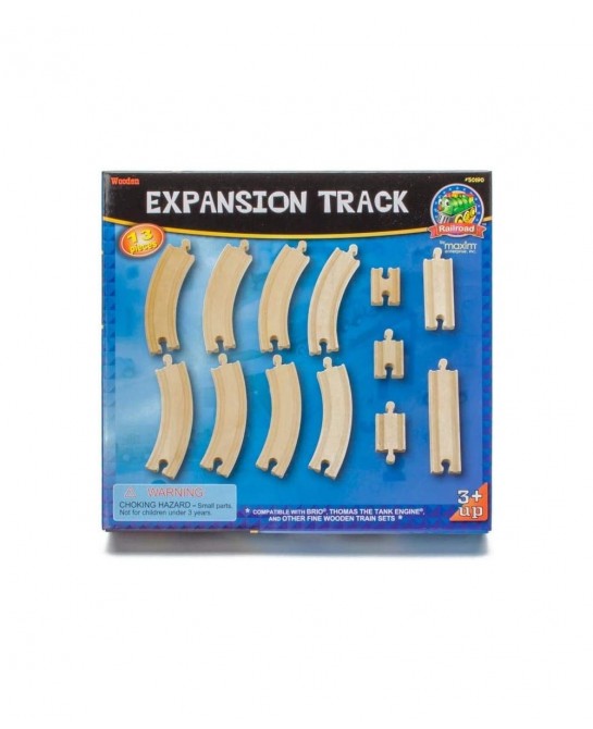 Maxim Enterprise Inc Expansion Track Pack 13-Piece $29.27 Toy Train Set Tracks