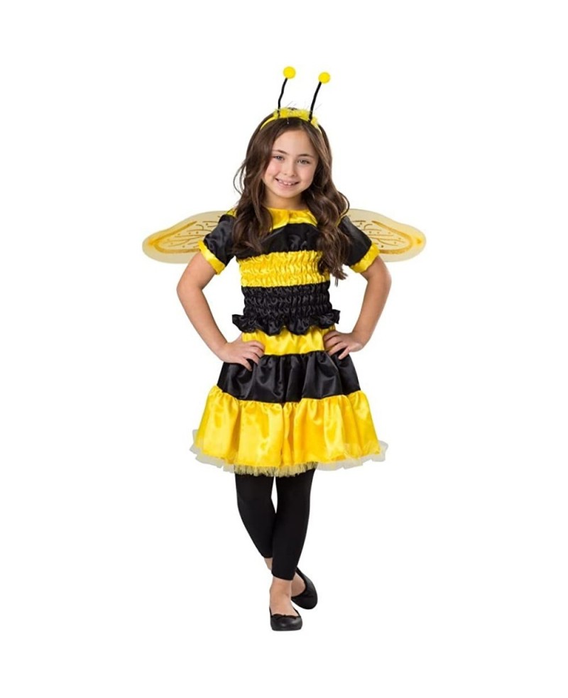Bumblebee Costume for Girls - Bee Dress Up Costume for Kids - Halloween Queen Bee Costume $49.54 Kids' Costumes