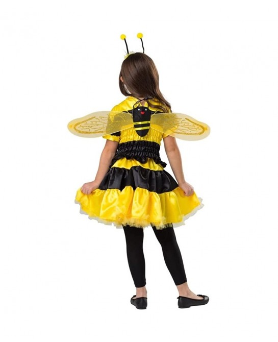 Bumblebee Costume for Girls - Bee Dress Up Costume for Kids - Halloween Queen Bee Costume $49.54 Kids' Costumes