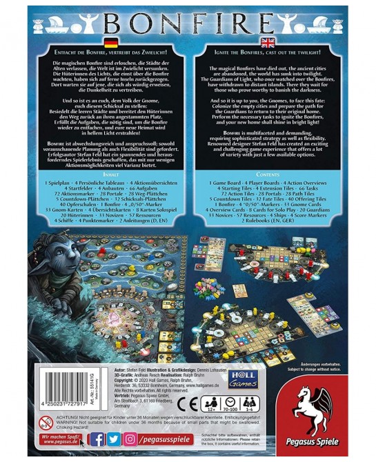 Bonfire – Board Game 1-4 Players – Board Games for Family – 70-100 Minutes of Gameplay – Games for Family Game Night – Kids a...