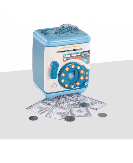 Electronic Piggy Bank Cash Coin ATM Money Password Box - Best Gifts for Girls/Boys/Kids (Blue) $34.01 Kids' Money Banks