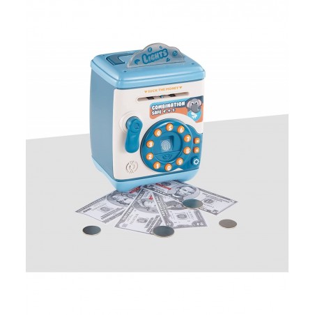 Electronic Piggy Bank Cash Coin ATM Money Password Box - Best Gifts for Girls/Boys/Kids (Blue) $34.01 Kids' Money Banks