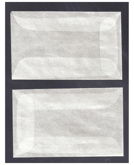 100 1 Glassine Envelopes Measuring 1 3/4 x 2 7/8 inches $15.98 Collectible Postage Stamps
