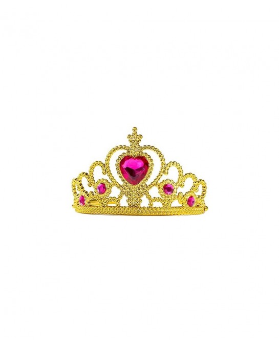 Princess Dress Up Costume Accessories Elsa Set For Princess Cosplay Gloves Tiara Wand and Fancy Long Cape(6 Pieces) (yellow) ...