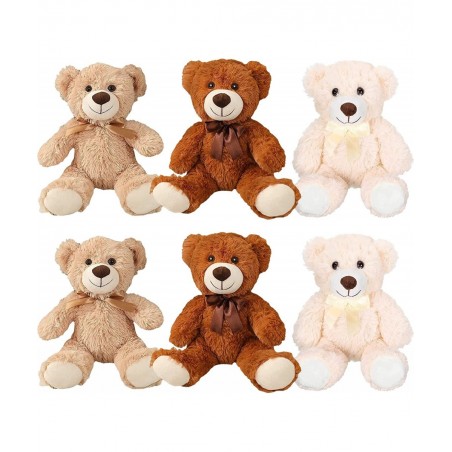 6Pack Plush Toys 14 Inches Teddy Bear Stuffed Animals Gifts for Baby Shower Birthday Xmas Valentines Day $64.76 Stuffed Anima...