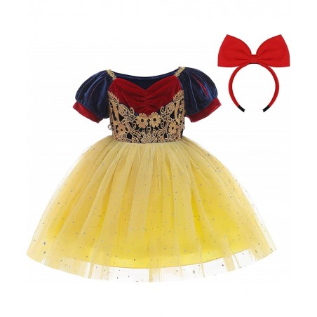 Toddler Girls Princess Dress Halloween Cosplay Dress Up Costume with Accessories $42.49 Kids' Costumes