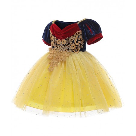 Toddler Girls Princess Dress Halloween Cosplay Dress Up Costume with Accessories $42.49 Kids' Costumes
