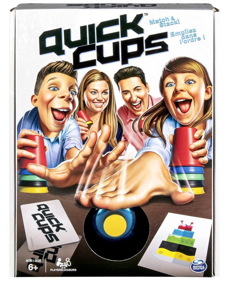 Quick Cups Match ‘n’ Stack Cup Stacking Family Board Game Summer Toy Funny Gift for Adults and Kids Ages 6 and up $45.55 Stac...