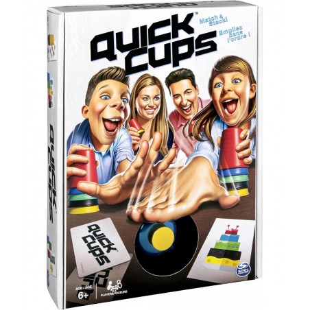 Quick Cups Match ‘n’ Stack Cup Stacking Family Board Game Summer Toy Funny Gift for Adults and Kids Ages 6 and up $45.55 Stac...