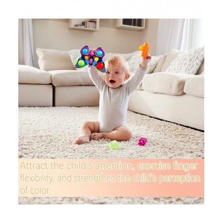 Large Push Digit Bubble Plastic Pop Hard Shell Sensory Toys Cheap for Baby Kids Stress Autistic Anxiety ADHD Tous Big Silicon...