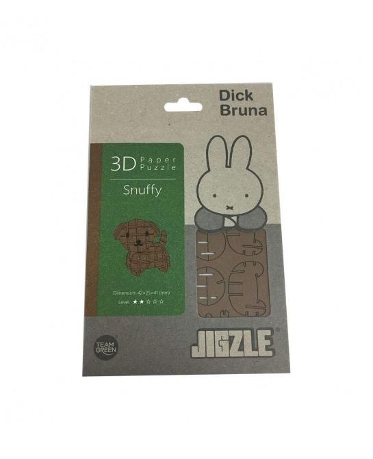 Snuffy Dick Bruna Miffy Collection - 3D Paper Puzzle DIY Kit $23.07 3-D Puzzles