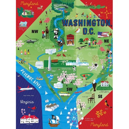 Our Washington D.C. Floor Puzzle $39.35 Floor Puzzles