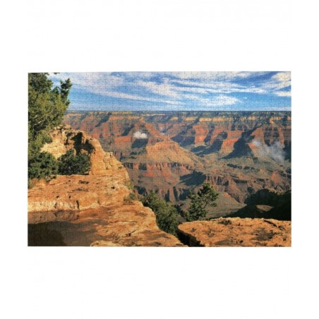 Grand Canyon South Rim 1000 Pieces - Jigsaw Puzzles - Large Art Puzzle for Adults Children Wooden Puzzle Jigsaw for Active Th...