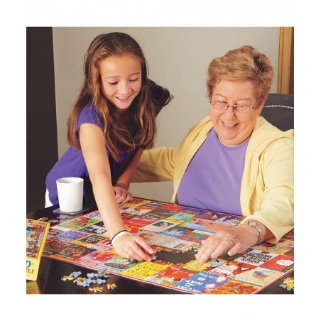 Grand Canyon South Rim 1000 Pieces - Jigsaw Puzzles - Large Art Puzzle for Adults Children Wooden Puzzle Jigsaw for Active Th...