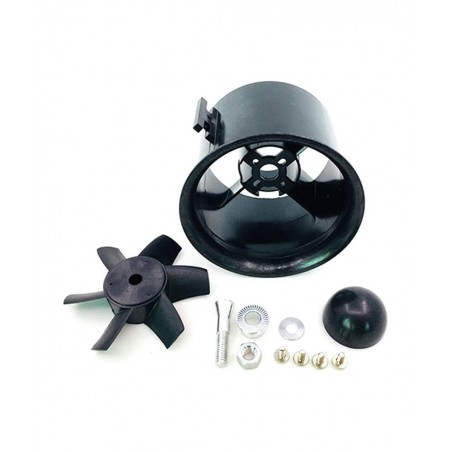 6-Blade 70mm Ducted Fan Unit Propeller Kit Set for RC Ducted Fan EDF Jet Airplane Aircraft $21.07 Remote & App Controlled Veh...