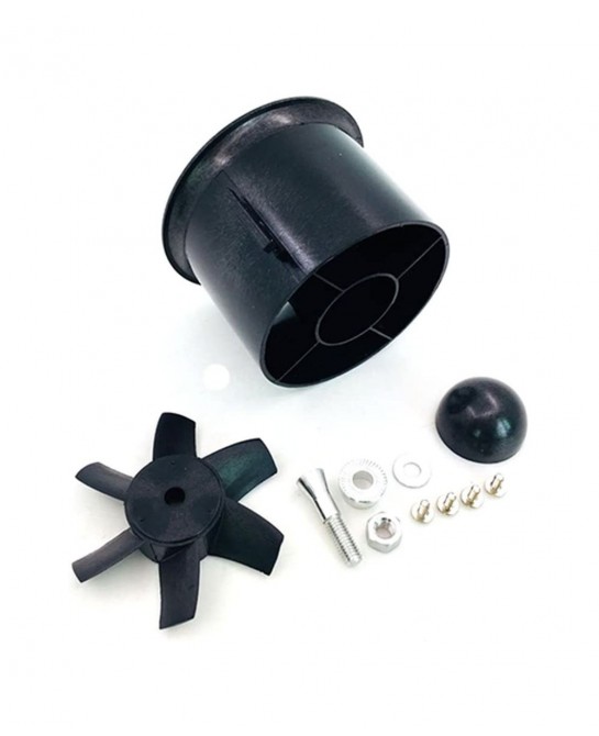 6-Blade 70mm Ducted Fan Unit Propeller Kit Set for RC Ducted Fan EDF Jet Airplane Aircraft $21.07 Remote & App Controlled Veh...