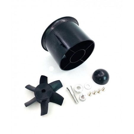 6-Blade 70mm Ducted Fan Unit Propeller Kit Set for RC Ducted Fan EDF Jet Airplane Aircraft $21.07 Remote & App Controlled Veh...