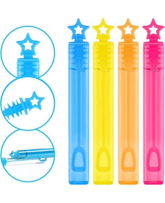 66PCS Mini Bubble Wands for Party Favor Mini Bubbles Bulk Assortment Toys for Kids Boys and Girls Bubble Maker for Birthday W...