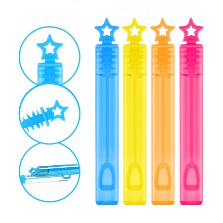 66PCS Mini Bubble Wands for Party Favor Mini Bubbles Bulk Assortment Toys for Kids Boys and Girls Bubble Maker for Birthday W...