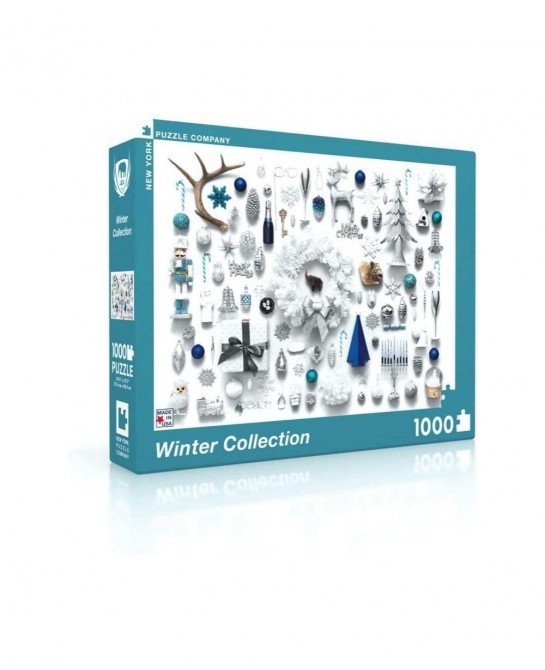 Jim Golden Winter Collection - 1000 Piece Jigsaw Puzzle $40.65 Jigsaw Puzzles