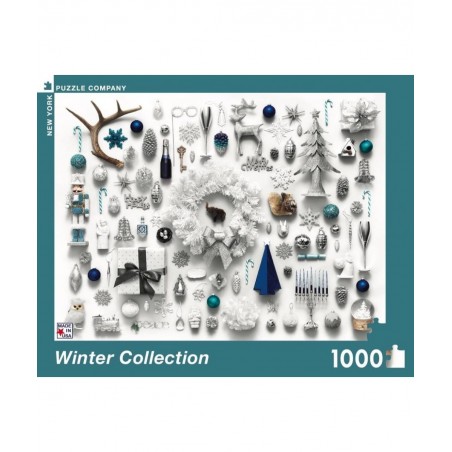 Jim Golden Winter Collection - 1000 Piece Jigsaw Puzzle $40.65 Jigsaw Puzzles
