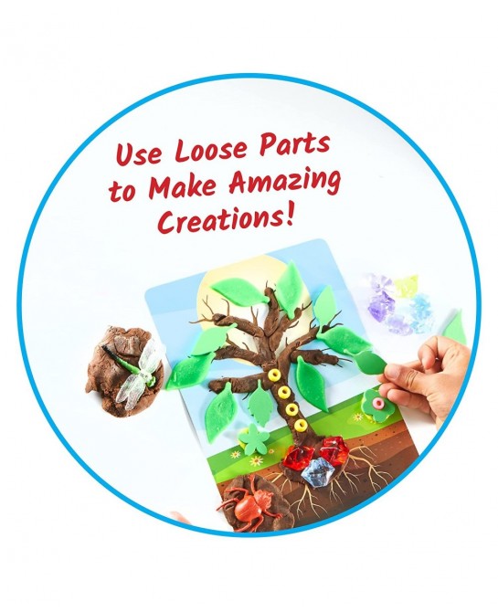Into The Garden Sensory Activity Kit Loose Parts Play Materials Sensory Toys for Sensory Play Fine Motor Skills Toys Bug Toys...