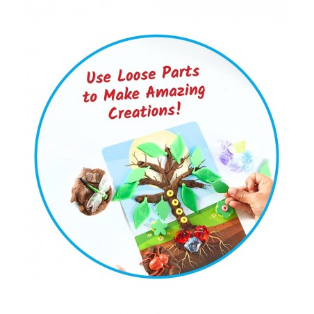 Into The Garden Sensory Activity Kit Loose Parts Play Materials Sensory Toys for Sensory Play Fine Motor Skills Toys Bug Toys...