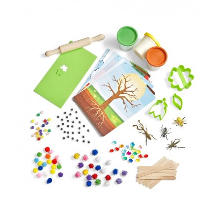 Into The Garden Sensory Activity Kit Loose Parts Play Materials Sensory Toys for Sensory Play Fine Motor Skills Toys Bug Toys...