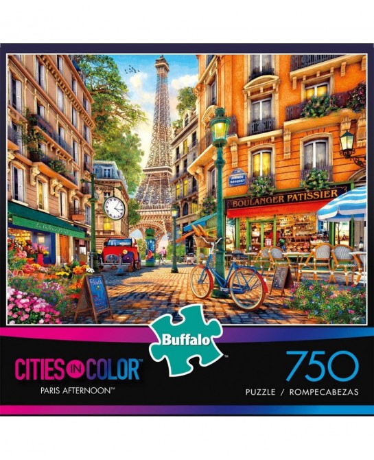 Paris Afternoon - 750 Piece Jigsaw Puzzle $22.66 Jigsaw Puzzles