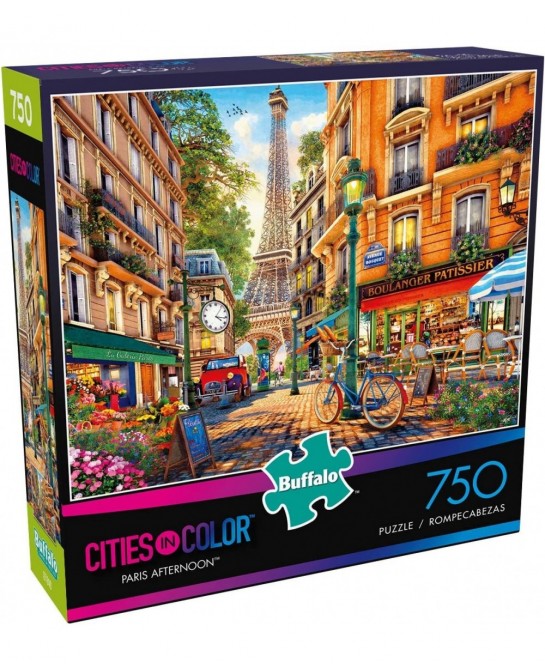 Paris Afternoon - 750 Piece Jigsaw Puzzle $22.66 Jigsaw Puzzles