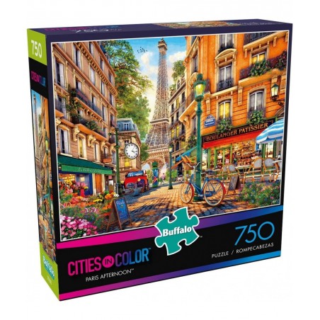 Paris Afternoon - 750 Piece Jigsaw Puzzle $22.66 Jigsaw Puzzles