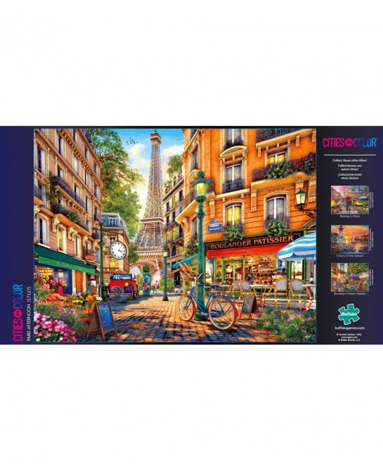 Paris Afternoon - 750 Piece Jigsaw Puzzle $22.66 Jigsaw Puzzles