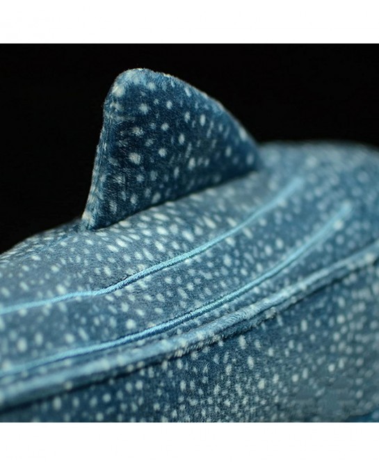 Great Whale Shark Plush - Lifelike 20.5" Blue Texture Whale Shark Stuffed Animal Toys Soft Ocean Sharks Plush Toy Gift Collec...