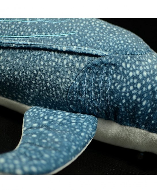 Great Whale Shark Plush - Lifelike 20.5" Blue Texture Whale Shark Stuffed Animal Toys Soft Ocean Sharks Plush Toy Gift Collec...